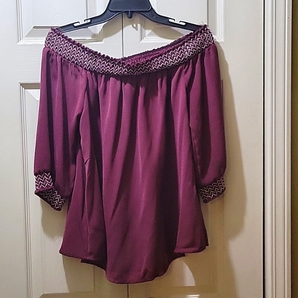 Maurices off shoulder top.